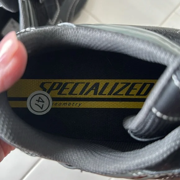 Specialized Body Geometry MTB Sport Black 6111-4047 Cycling Shoes Mens 14 - Picture 4 of 4